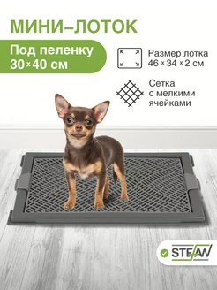 Туалет лоток для собак мелких пород с сеткой XS Stefan 215485524 купить за 720 ₽ в интернет-магазине Wildberries