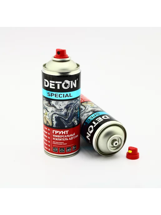 Deton Грунт адгезионный универсальный матовый, аэрозоль 520 мл, 520 мл, фото 3