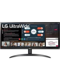 29" Монитор 29WP500-B, IPS, 2560x1080, 75Hz, черный LG 215495721 купить за 19 619 ₽ в интернет-магазине Wildberries