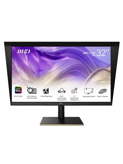 MSI 32" Монитор Summit MS321UP, IPS, 3840x2160, 60Hz, черный