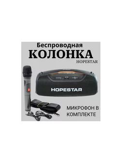 Беспроводная колонка Hopestar A60 (BT 100W 15A) Караоке контекст 215512465 купить за 7 733 ₽ в интернет-магазине Wildberries