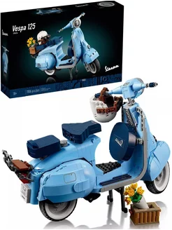 Конструктор Скутер Веспа Vespa 125 Мягкий характер 215611778 купить за 1 613 ₽ в интернет-магазине Wildberries