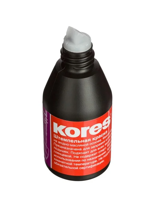 Kores Краска штемпельная фиолетовая, фиолетовый, фото 2