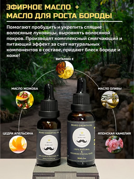 BlackBeard Подарочный набор для бороды, черный, фото 3