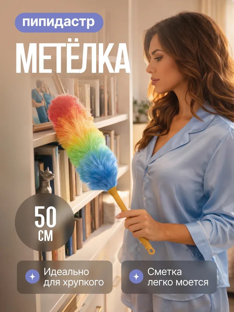 Антистатическая щетка для удаления пыли, пипидастр