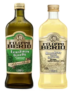 Оливковое масло Extra Virgin, для жарки Mild&Light 2*1л Filippo Berio 215746880 купить за 3 924 ₽ в интернет-магазине Wildberries