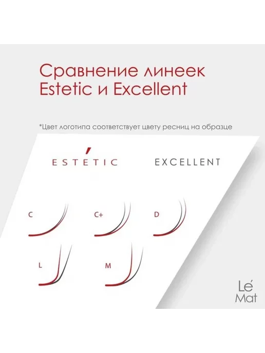 Le Maitre Черные Ресницы (Le Mat) C+ 0.085 6-13 mm (20 линий), черный, фото 6