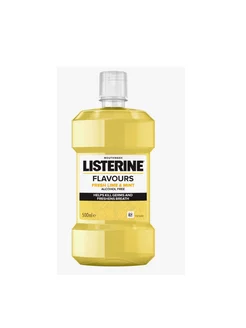 Ополаскиватель для полости рта Fresh Lime and Mint 500 мл LISTERINE 215869413 купить за 416 ₽ в интернет-магазине Wildberries