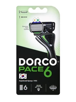 Станок для бритья PACE6 ОРИГИНАЛ DORCO 215873918 купить за 637 ₽ в интернет-магазине Wildberries