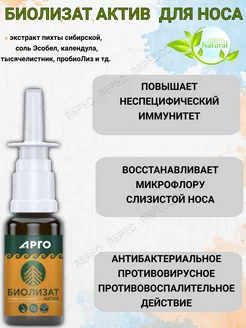 Верес Биолизат Актив для носа