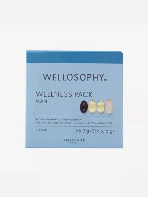 Oriflame ot KhKh Wellosophy Wellness Pack men