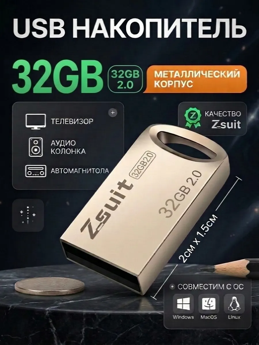 USB флешка 32гб