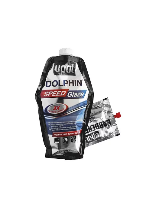 U-pol Шпатлевка автомобильная Dolphin Speed Glaze 440 мл, 440 мл