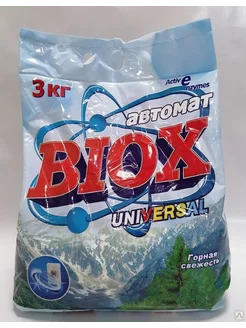 Стиральный порошок "BIOX" автомат UNIVERSAL 3 кг BIOX 216064241 купить за 464 ₽ в интернет-магазине Wildberries