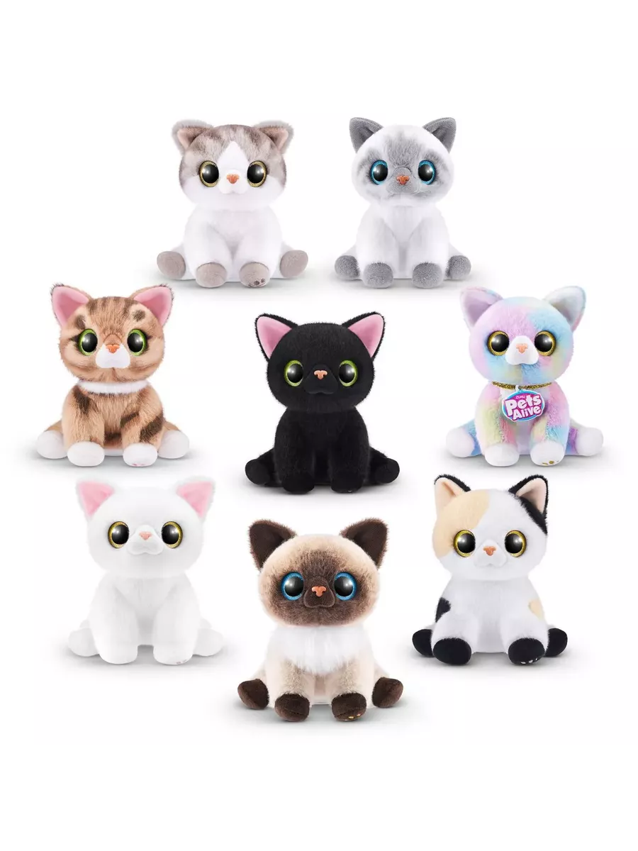 Игрушка ZURU Pets Alive Smitten Kittens котики ZURU 216099552 купить в  интернет-магазине Wildberries