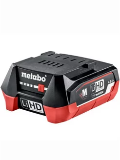 Аккумулятор 12,0 В, 4,0 Aч, LiHD Metabo Metabo 216131859 купить за 7 407 ₽ в интернет-магазине Wildberries