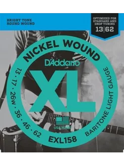 XL NICKEL WOUND СТРУНЫ ДЛЯ ЭЛЕКТРОГИТАРЫ D`ADDARIO D`ADDARIO 216157497 купить за 1 449 ₽ в интернет-магазине Wildberries