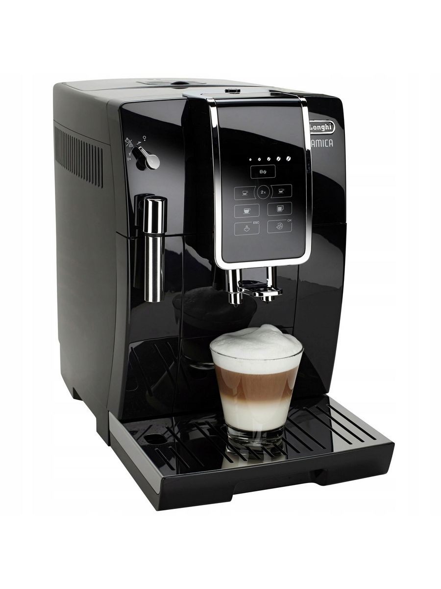 Delonghi автоматическая кофемашина 350.50 черный