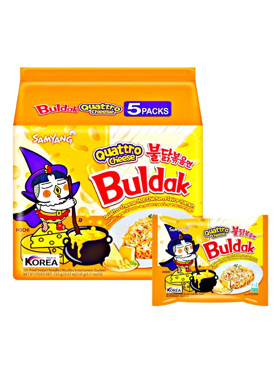 Buldak quattro cheese