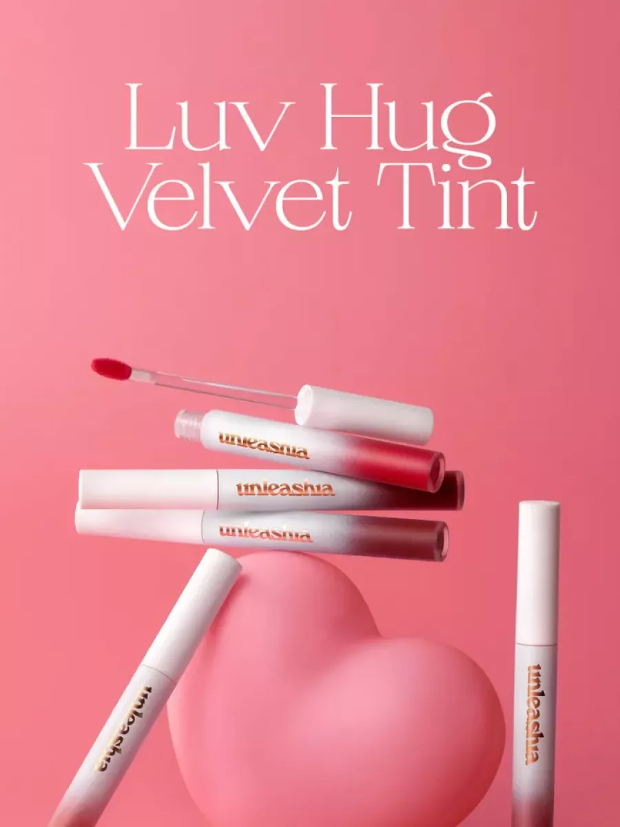 Помада тинт для губ матовый корейский Luv Hug Velvet Tint UNLEASHIA  216339812 купить в интернет-магазине Wildberries