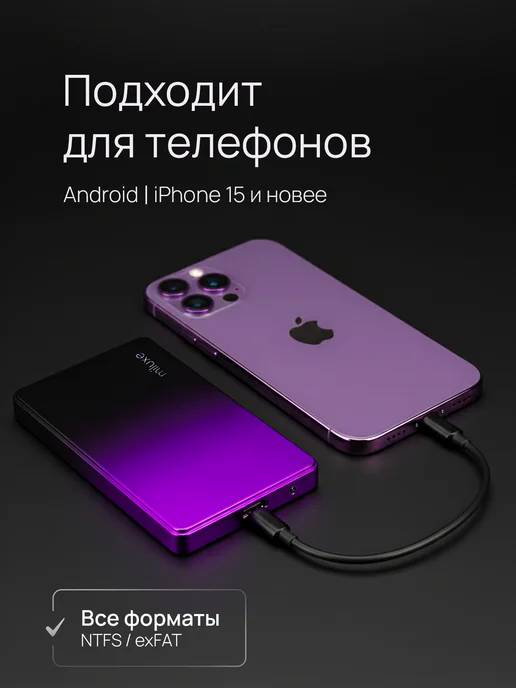 Внешний жесткий диск 500 гб Внешний жесткий диск HDD 500 ГБ, 500 ГБ, 500 ГБ, фото 2