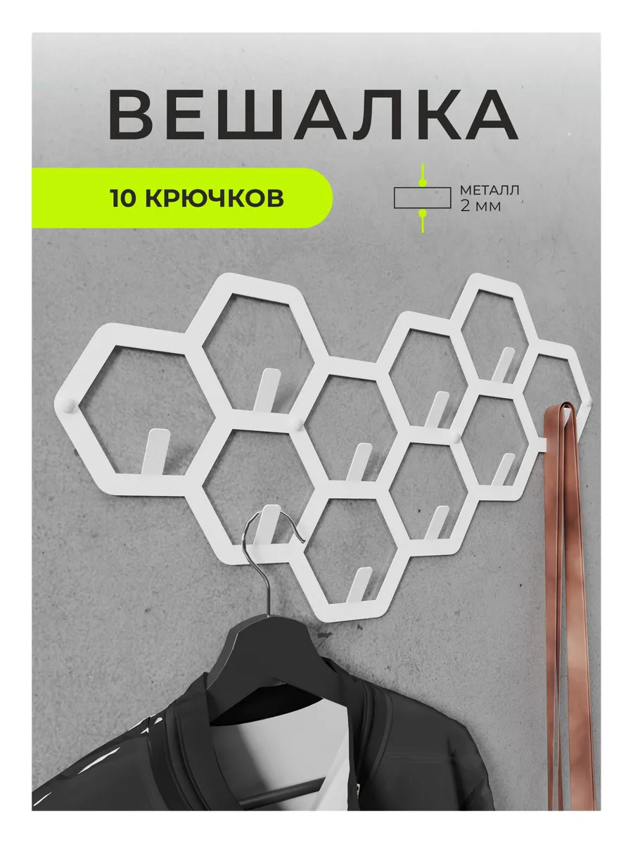 Вешалка настенная