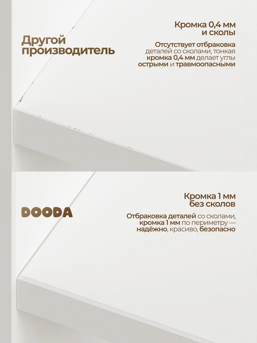DOODA Стеллаж для игрушек и книг детский, белый, фото 2