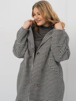 Пальто демисезонное большое Cassidy 216501009 купить за 5 670 ₽ в интернет-магазине Wildberries