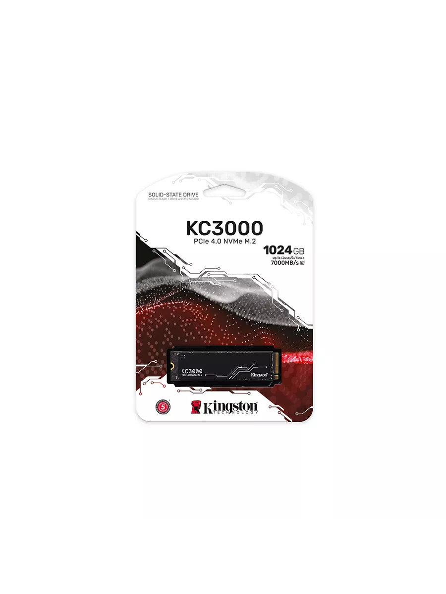 Твердотельный накопитель SSD SKC3000S 1024G M.2 Kingston 216546929 купить за 28 976 ₽ в интернет‑магазине Wildberries