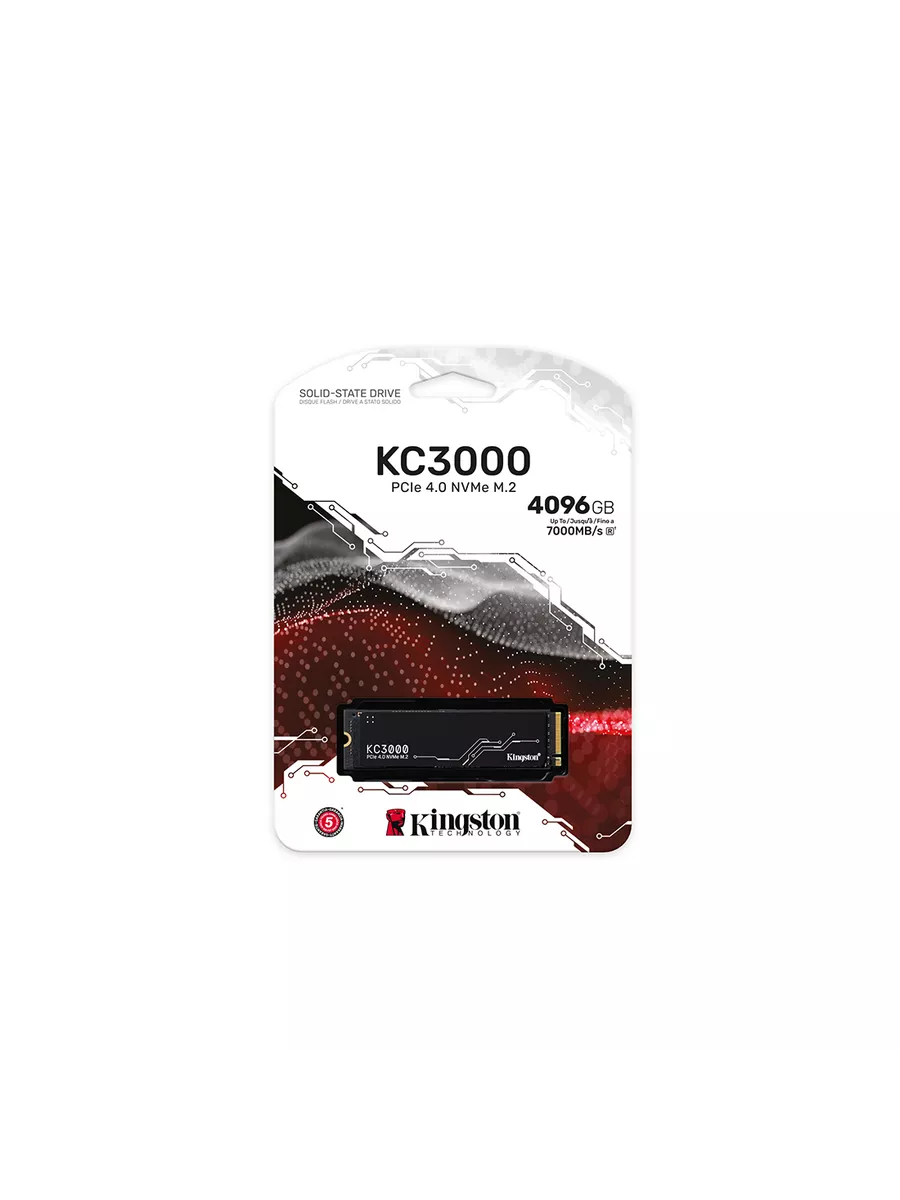 Твердотельный накопитель SSD SKC3000D 4096G M.2 Kingston 216546931 купить за 100 625 ₽ в интернет‑магазине Wildberries