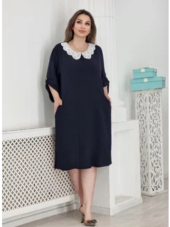 Платье большие размеры LUXURY FASHION 216555850 купить за 1 142 ₽ в интернет-магазине Wildberries
