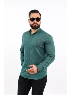 Рубашка классическая приталенная хлопок с длинным рукавом Exclusive.shop_men 216560059 купить за 1 990 ₽ в интернет-магазине Wildberries