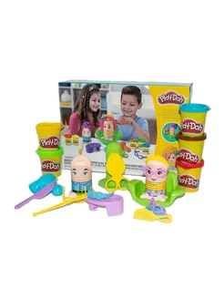 Игровой набор для лепки Парикмахерская PLAY-DOH 216563025 купить за 631 ₽ в интернет-магазине Wildberries