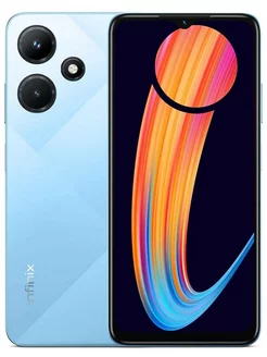 Смартфон Hot 30i X669D Glacier Blue 4 / 128 ГБ Infinix 216578560 купить за 8 256 ₽ в интернет-магазине Wildberries