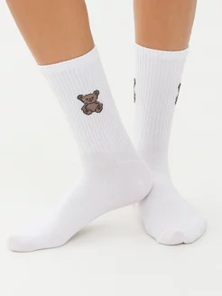 Носки длинные Медвежонок DZEN&SOCKS 216581154 купить за 228 ₽ в интернет-магазине Wildberries