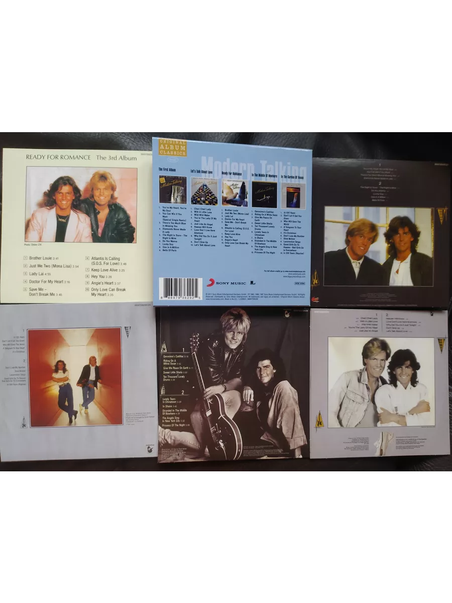 Modern Talking Original Album Classics (5CD) Spika Music 216586719 купить в  интернет-магазине Wildberries