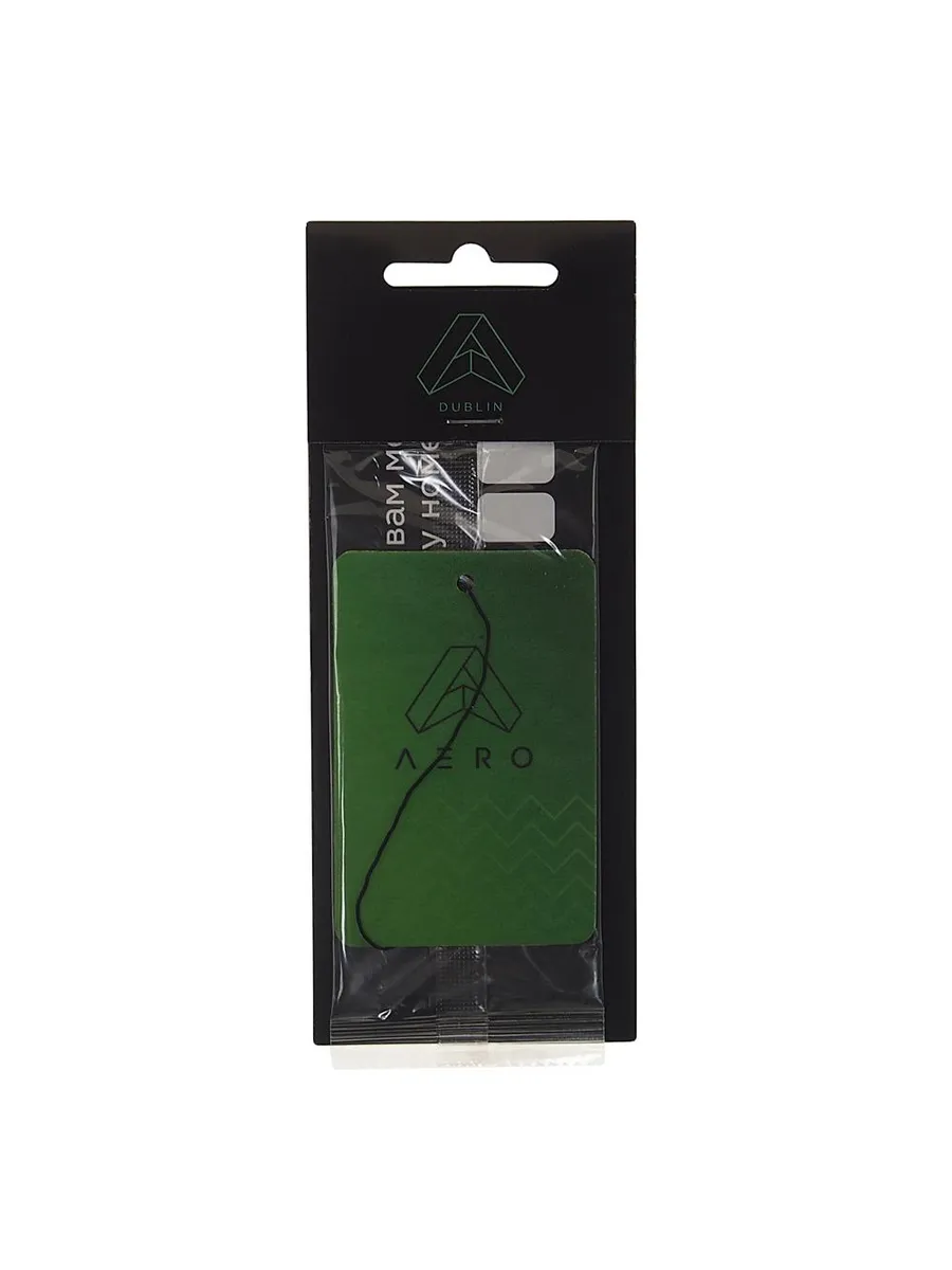 Ароматизатор подвесной картонный (dublin) AERO