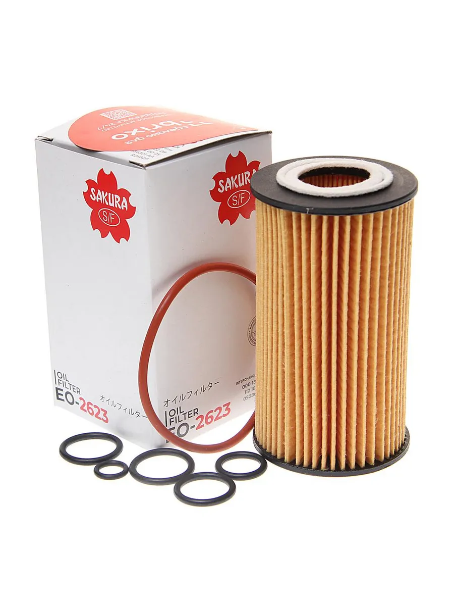 Фильтр масляный MERCEDES C,E,S,M (97-) SAKURA