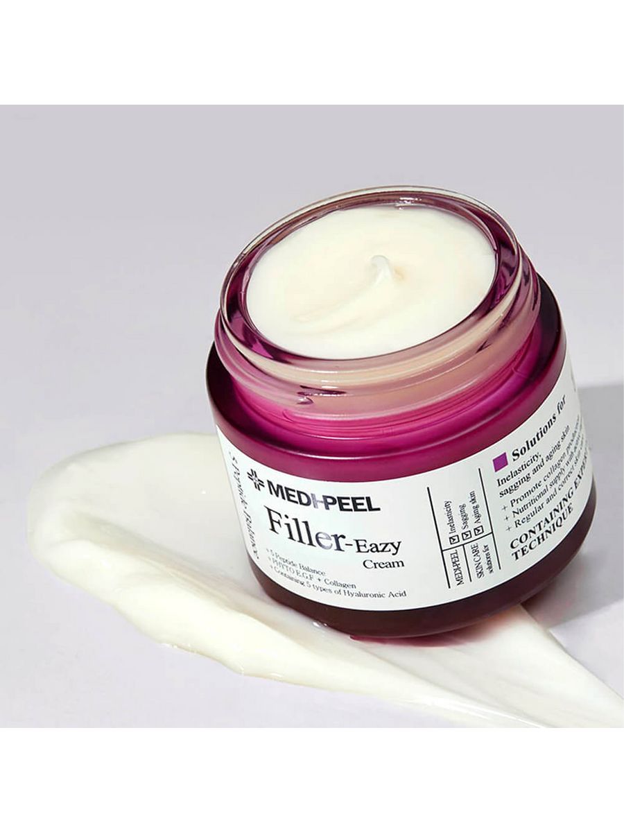 Filler eazy. Medi-Peel Eazy Filler Cream. Питательный крем-филлер с пептидами и EGF от морщин Medi-Peel Eazy Filler Cream. Medi Peel Filler Eazy набор.