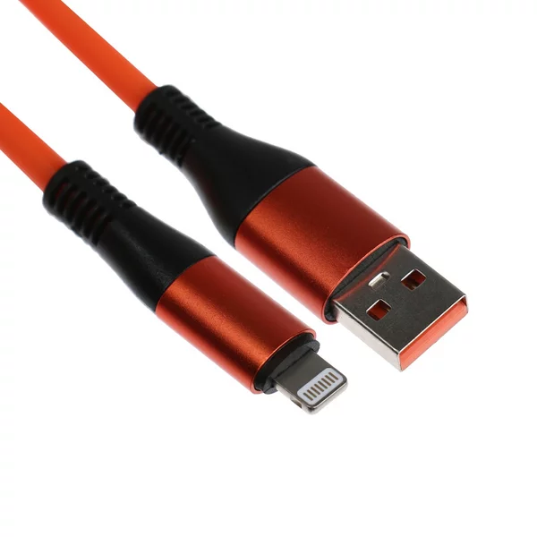 Кабель Lightning — USB, 5 A, оплётка TPE, 1 метр