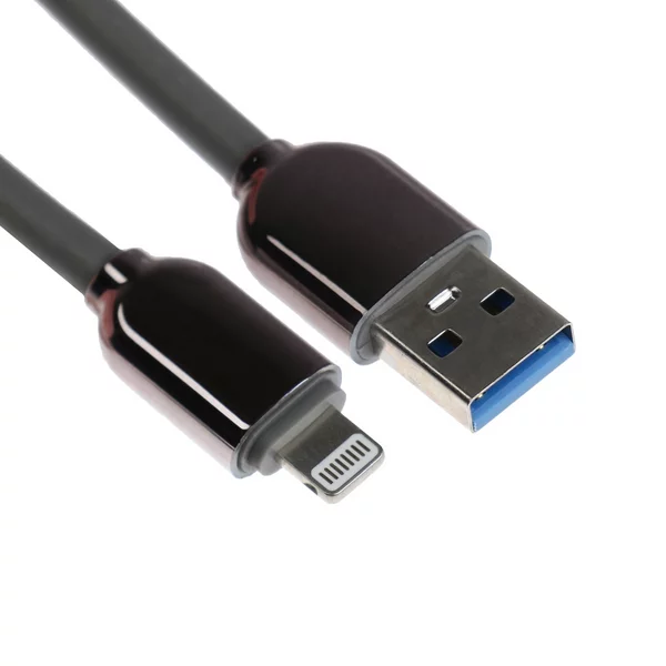 Кабель Lightning — USB, 6 А, оплётка TPE,1 метр