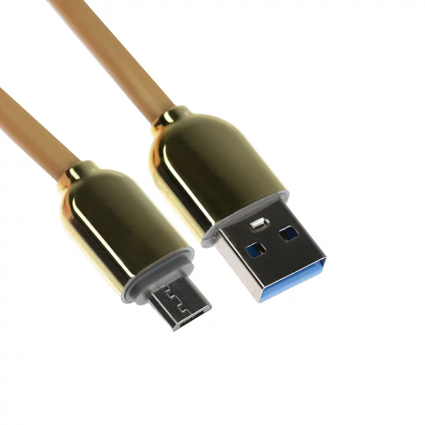 Кабель MicroUSB — USB, оплётка TPE,1 метр