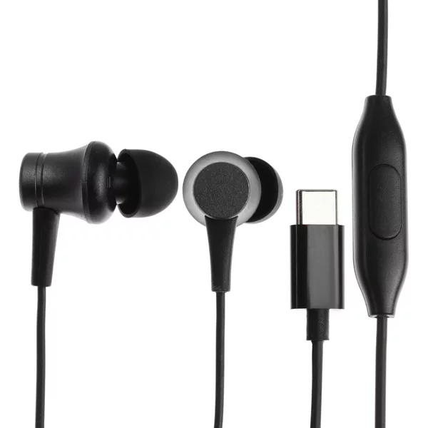Наушники проводные, вакуумные, микрофон, 1 м, Type-C