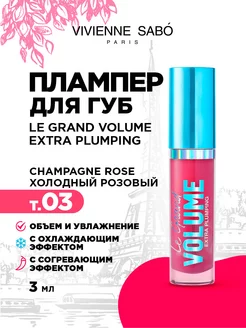 Плампер для губ Le Grand Volume тон 03 холодный розовый Vivienne Sabo 216726295 купить за 539 ₽ в интернет-магазине Wildberries