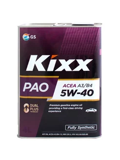 PAO A3 B4 5W-40 - 4л KIXX 216770572 купить за 3 462 ₽ в интернет-магазине Wildberries