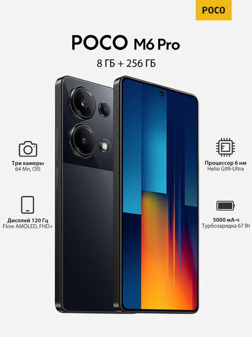 POCO M6 Pro 8+256GB