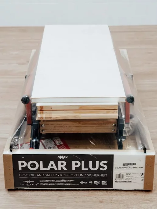 OMAN 70х120х280 POLAR PLUS чердачная полуавтоматическая лестница, вариант, фото 7