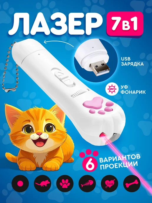 Лазерная указка для кошек и собак image