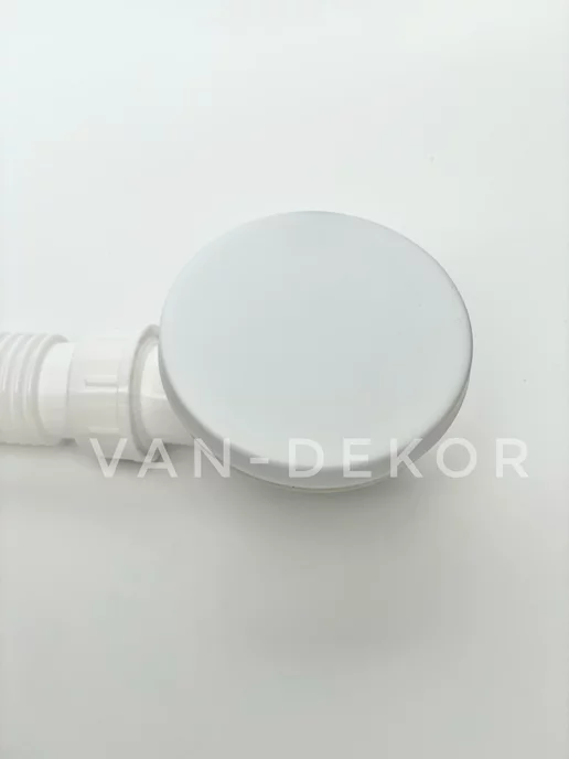 Van-Dekor Сифон для ванны автомат, белый, фото 4