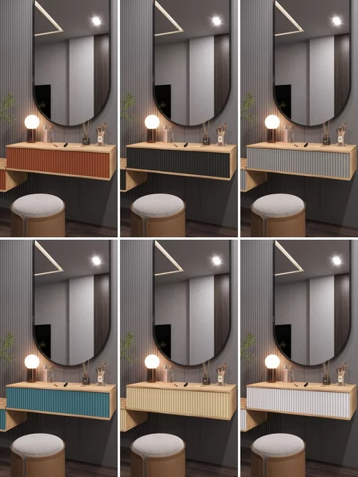 Urban Decor Туалетный столик-консоль, серый, фото 8